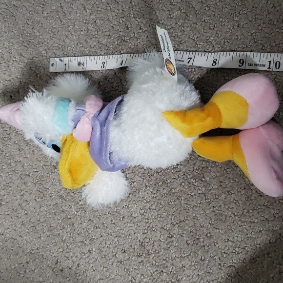 Authentic disney parks disneyland daisy duck stuffed animal - Picture 8 of 9